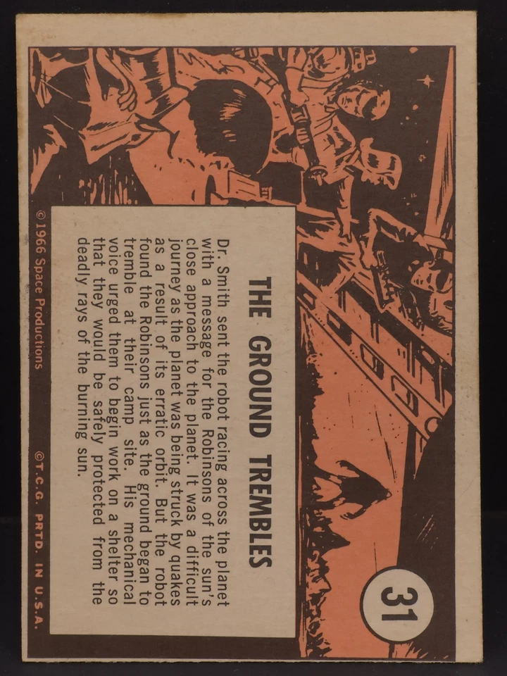 Lost In Space Topps 1966 #31 - Image 2 of 2