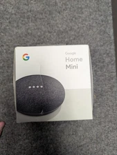 Google Home Mini Smart Assistant - Charcoal (GA00216-US) - NEW Open Box