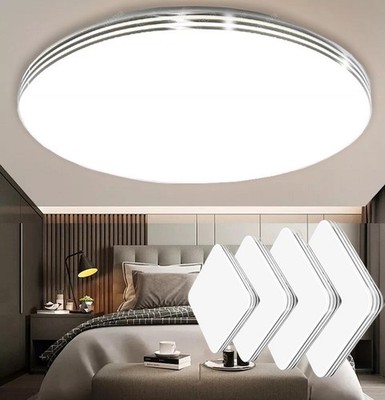 LED Deckenlampe Panel Deckenleuchte Schlafzimmer Wohnzimmer Badlampe Flurlampe