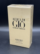 ACQUA DI GIO ABSOLU GIORGIO ARMANI. DISCONTINUED. 125ML/4.2OZ USA SELLER