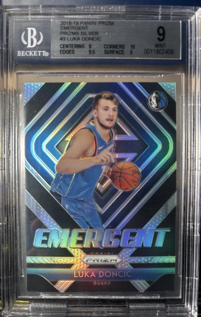 PANINI prizm DONCIC ドンチッチ  ルーキー PSA9 rc Luka Dončić 9 Graded Basketball Sports Trading Cards & Accessories