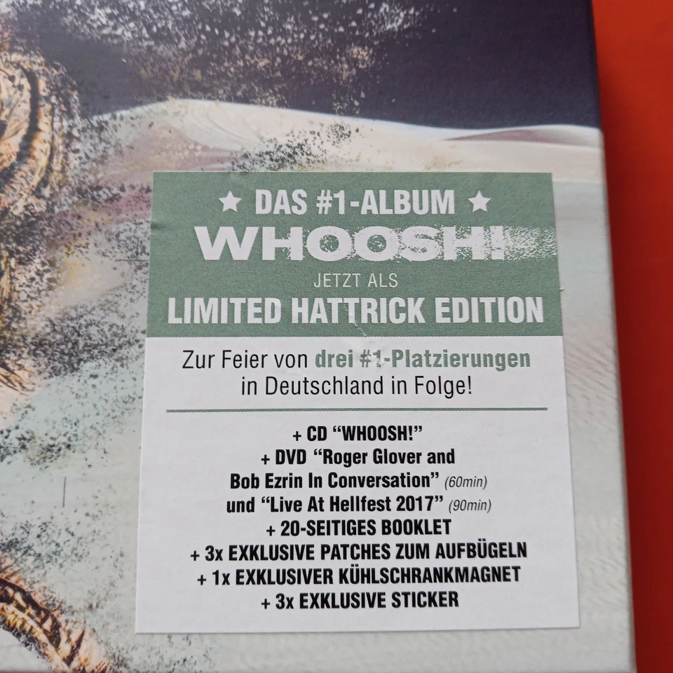 CD + DVD Deep Purple - Whoosh ! - LimitedHattrick Edition - Bild 2 von 4