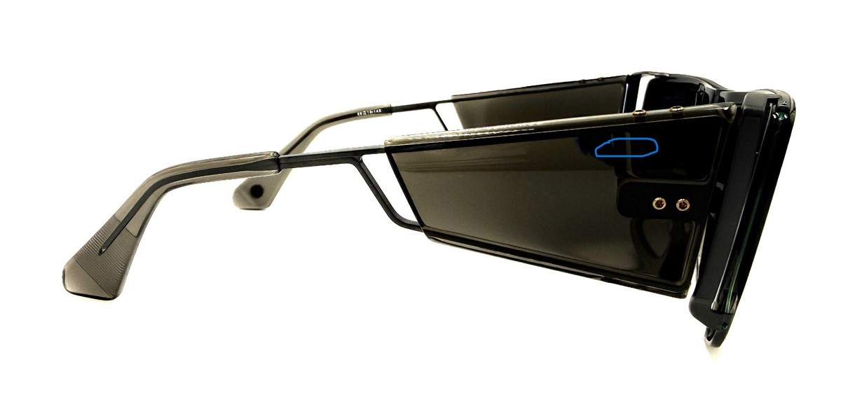 Dita Souliner One Sunglasses DTS127-56-03 Black/ Black Iron NEW Authentic $875 Dita Souliner One DTS 127 03 Sunglasses - US main image 2