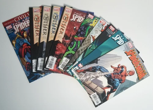 Amazing Spider-Man 520-529 (2005 Marvel) 520 521 522 523 524 525 526 527 528 529