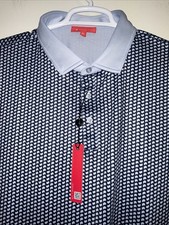 REDVANLY GOLF PERFORMANCE BLUR LAVENDER GRAINE POLO SHIRT  XL NWT
