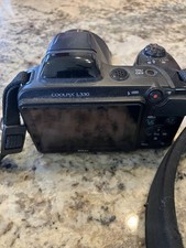 Nikon COOLPIX L330 Bridge Digital Camera 20MP 26x Optical Zoom Black Built-in F…