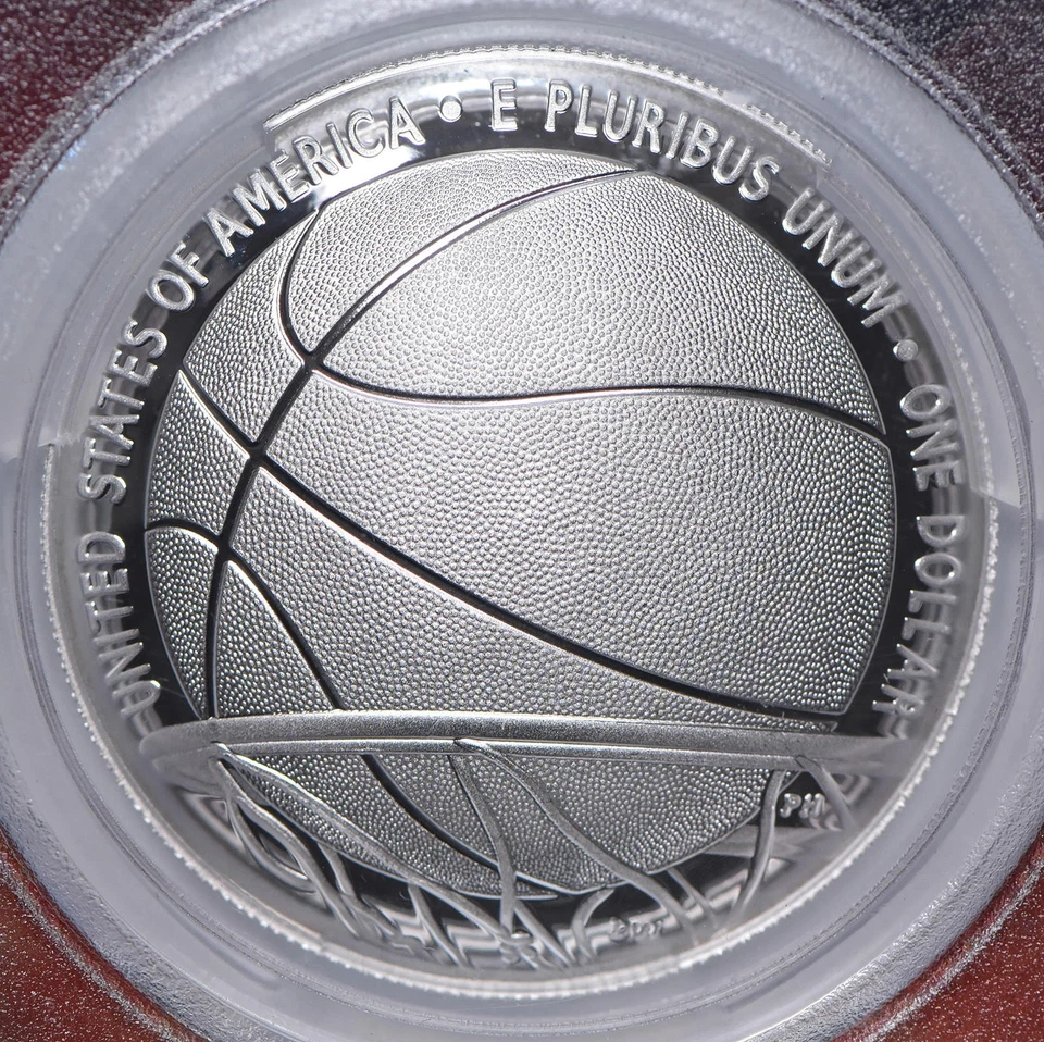 PR70 2020-P TRACY MCGRADY SIGNED Basketball HOF Commemorative Dollar PCGS *7937 - Image 4 of 4
