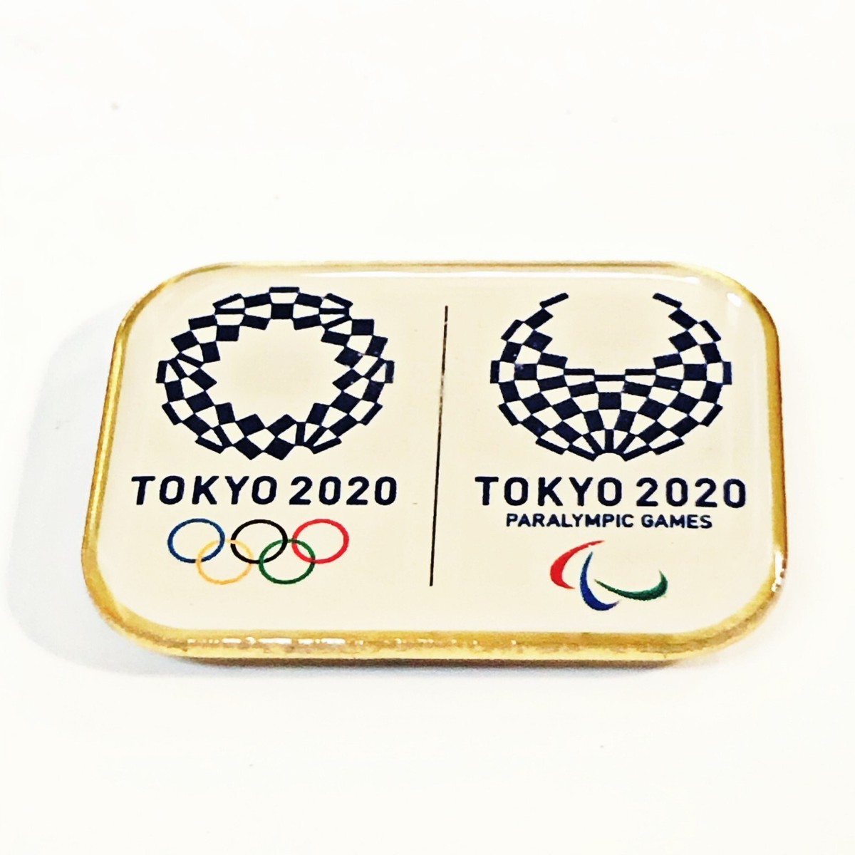2020 Tokyo Olympic & Paralympic Games Pin Badge TMG Lapel Magnet