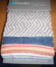 CRAFTING FABRIC 61 PCS SAMPLE BOOK 100 POLYESTER 9" X 7" ABSTRACT FREE SHIP