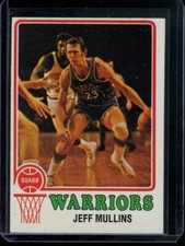 1973 Topps Jeff Mullins   #75 Golden State Warriors FREE Shipping