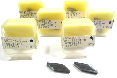 6x MAPAL Wendeplatten zum Reiben SP -163431-N 102014212 Neu  D5345