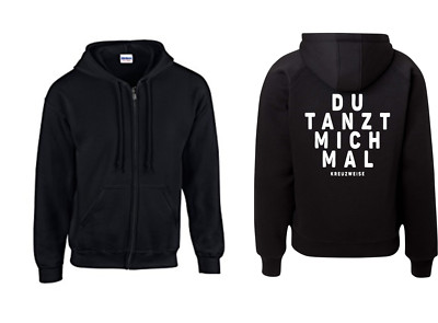 Hooded jacket - you dance me crosswise (sayings/funny/fun/fun)