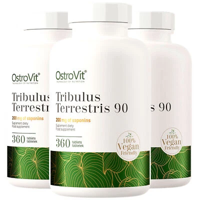 TRIBULUS TERRESTRIS 90  Verbessert Testosteron, Stimmung, Schlaf, Muskelwachstum - Bild 1 von 4