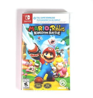 Mario + Rabbids Kingdom Battle (Nintendo Switch, 2017) NEW ***SEALED***