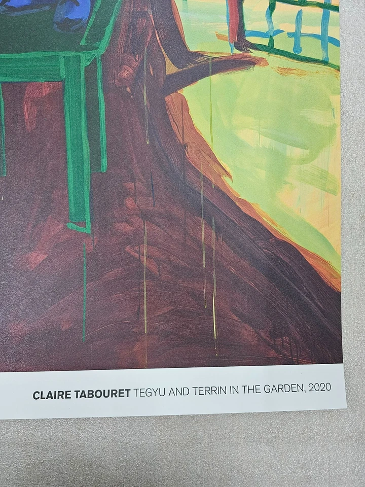 Claire Tabouret Tegyu & Terrin in the garden Limited Signed Poster - image 3 of 4