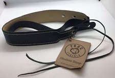 Ukulele Dark Green Strap 2 Dog Leather NWT Made In Nova Scotia