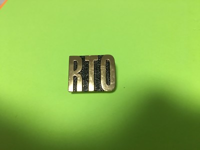 Usmc Rto Pin US ARMY RADIO TELEPHONE OPERATOR (RTO) TEXT HAT PIN MEASURES 3/4 INCHES ...