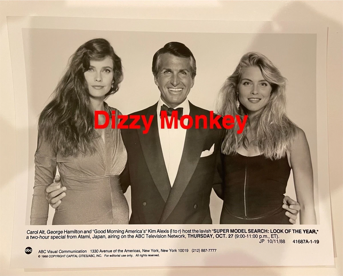 KIM ALEXIS CAROL ALT GEORGE HAMILTON 7X9 PROMO photo ABC