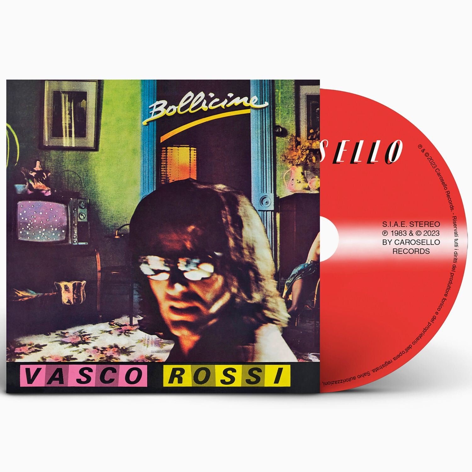 Vasco Rossi Bubbles 40 Rplay Cd Remastered New and Sealed