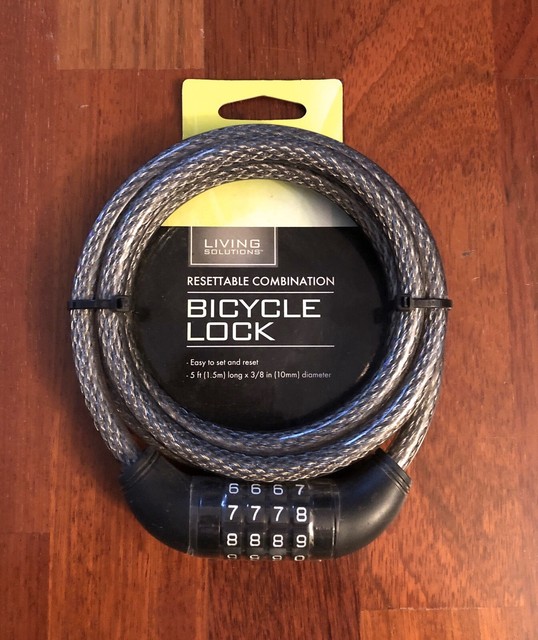 living solutions bicycle lock