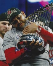 Autographed DAVE MARTINEZ 8X10 Washington Nationals photo with COA
