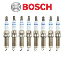 OEM Spark Plug Set Double Platinum (8pcs) Bosch for BMW V8 5 7 X5 X6 M 08-14