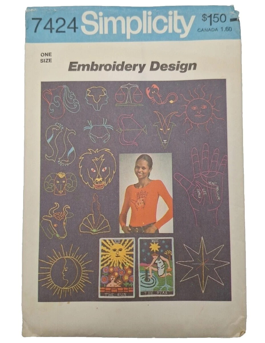 Simplicity Craft Embroidery Patterns