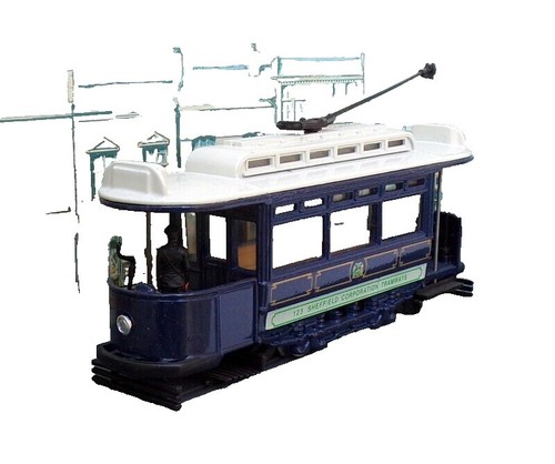 Corgi ダブルデッキトラム Corgi Tramlines 1/72 Scale D993/2 - Double Deck Tram - Dover | eBay