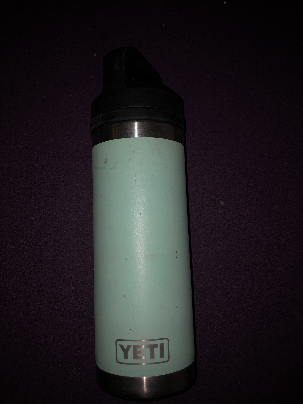 Yeti Rambler Bottle 18 oz w/ Twist Open Cap Seafoam eBay