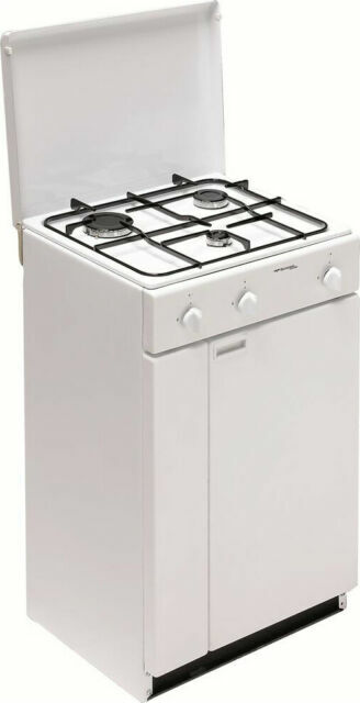 Bompani BI900YA/L 48cm Cucina a Gas con 3 Fuochi - Bianca | Acquisti Online  su eBay