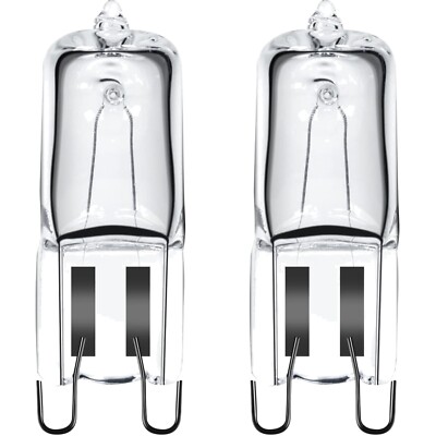Dimmable G9 Halogen Ofenlampe 40W - Hitze-resistent bis 300°C, 2-Pack
