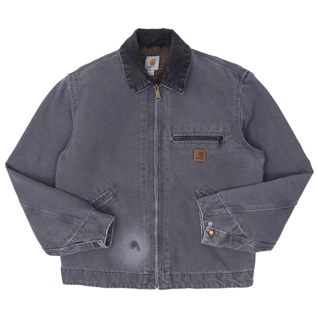 Carhartt デトロイトジャケット J97 GVL Carhartt Detroit Jacket Grey J97 GVL Blanket Lined Black