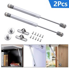 2 Pieces Gas Spring Strut Prop Shock Lift Kitchen Cabinet Lid Support Door Hinge
