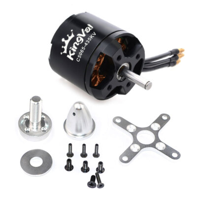 US STOCK KingVal 5065 Brushless Motor with Screw Kit for RC Fixed-wing Airplane