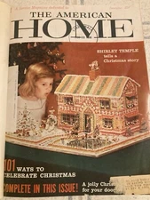 12 American Home Magazines Dec ‘58-Nov ‘59 Vintage Ads Articles Single-Bound
