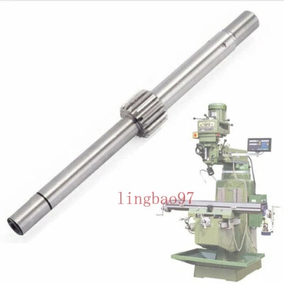 Milling Machine Feed Shaft Input Shaft B166 Head Gear Shaft For Bridgeport Parts