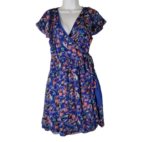 Moulinette Soeurs Anthropologie 100% Silk Emerald Green Mini Dress Spring  Sz 6 | eBay
