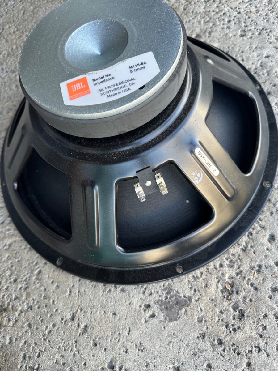 ジャンク】JBL スピーカー 15インチ 8Ω ×2 スピーカー Fender 15