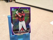 2023 Bowman Chrome Prospects Mega Box Purple Mojo Refractor /299 Cristofer Torin