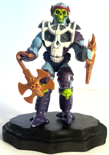 Vintage Mattel Skeletor He-Man Action Figure MOTU With HAIR Pre-Owned 1990 Rare