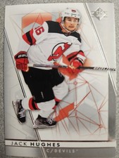 Jack Hughes 2022-23 Upper Deck SP Authentic Hockey #86 New Jersey Devils