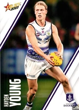 2023 FREMANTLE DOCKERS AFL Card HAYDEN YOUNG Footy Stars