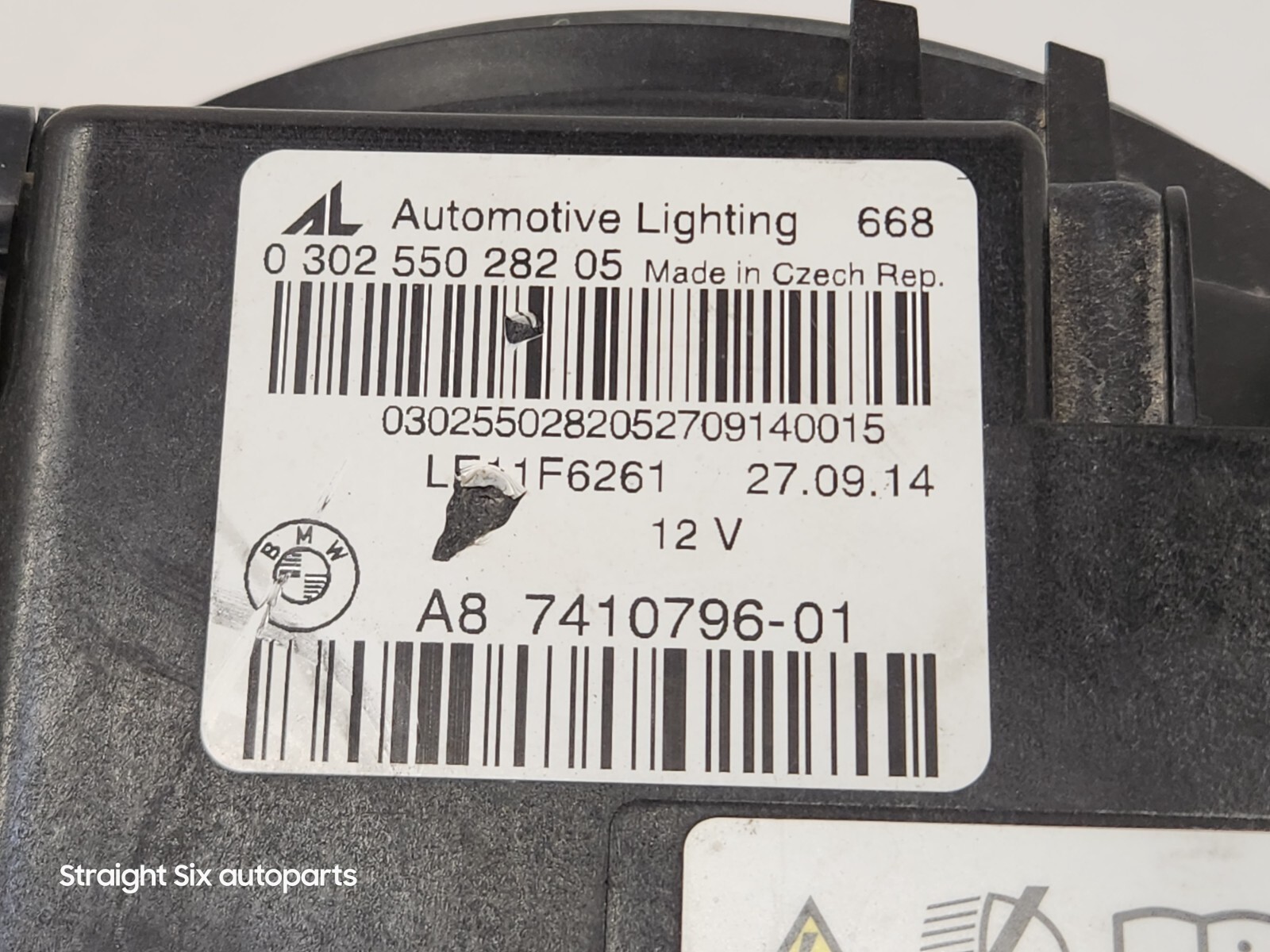 2014 2015 2016 2017 BMW 4 Series OEM Right Xenon HID Headlight  