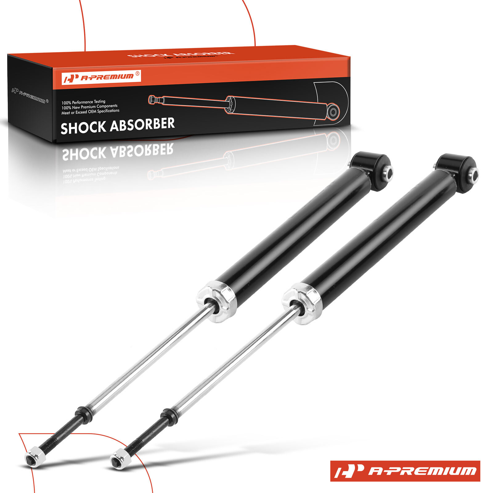 FRANKBERG 2x Shock Absorber for Kia Picanto II TA 2011-2017 Rear 348053