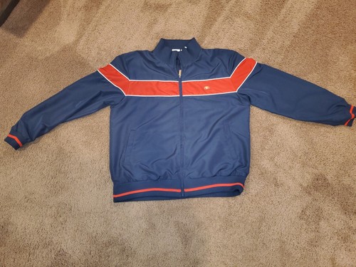 VTG Ellesse Windbreaker Jacket Adult Large Blue,Red, White Full Zip 💥💥 - Picture 5 of 10