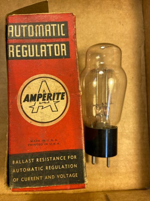 NOS NIB Vintage Amperite Automatic Regulator 18-10 LARGE 2-Pin Guaranteed