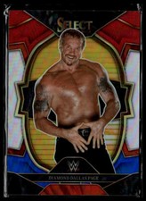 2023 Panini Select WWE #9 Diamond Dallas Page Red & Blue Prizms