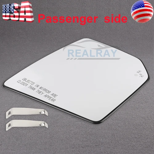 Right Passenger Side Mirror Glass For 2015-2020 Ford F150 Heated Blind Spot BSM