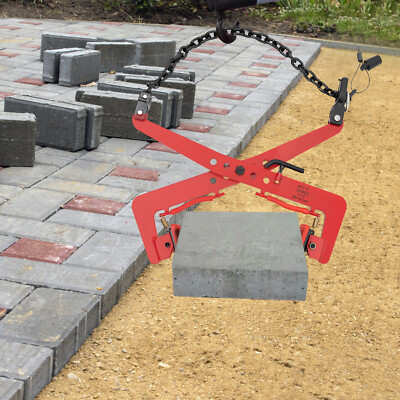 KERB CLAMP FOR LIFTING HANDLING CONCRETE GRANIT KERB STONES 350KG LIFTING CLAMP