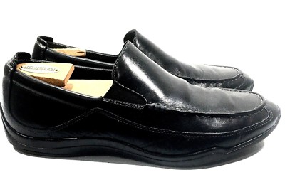 Cole Haan h Men Size 11 M Black Leather Loafer Driving Moc  display picture 2